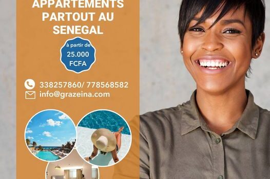 vos hôtels et appartements partout au sénégal