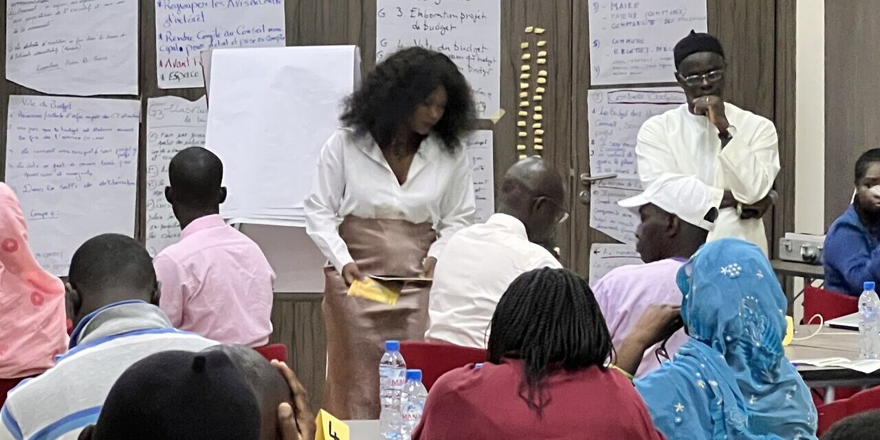 1er journée de séminaire de formation des élus et agents de la <br>commune de ngor sur la décentralisation