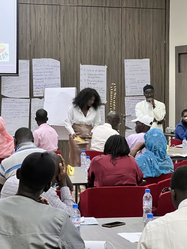 1er journée de séminaire de formation des élus et agents de la <br>commune de ngor sur la décentralisation